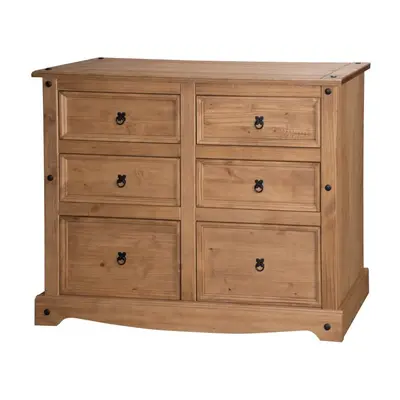 Corona Drawer Chest Solid Pine Bedroom Furniture