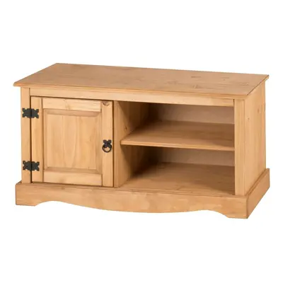 Corona TV Unit Door Media TV Stand Cabinet Solid Pine Furniture