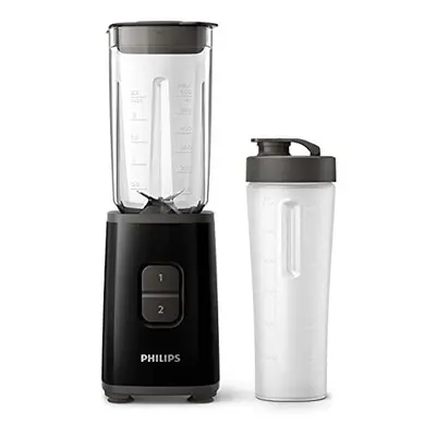 Philips Mini Blender, On The Go Tumbler, 1L Jar Capacity, 350W, Speed Settings, Black, HR2602/91