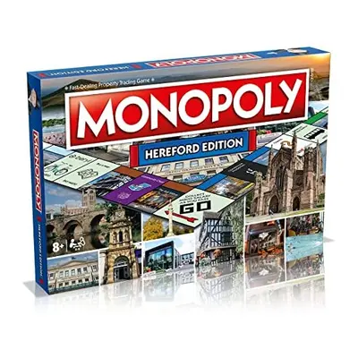 Hereford Monopoly Board Game English Edition, Family Games for ages and up