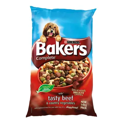 Bakers Complete Adult Beef & Veg 14kg