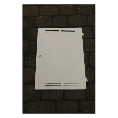 Gas Meter Box Door Complete - Key, Hinges and Latch Included