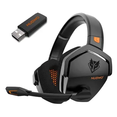 NUBWO G06 Wireless Gaming Headset PS4, PS5, PC, Noise Cancelling Over Ear Gaming Headphones with