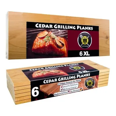 6 FULL LENGTH Cedar Grilling Planks â 6pack