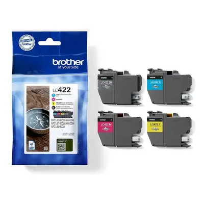 Brother Original LC-422VAL Value Pack Ink Cartridges for Brother MFC-J5340DW, MFC-J5345DW, MFC-J