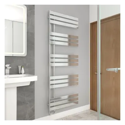 WarmeHaus 1600x600mm Flat Panel Bathroom Heated Towel Rail Radiator Chrome