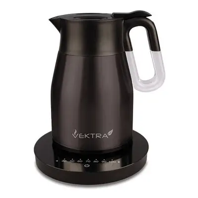 Vektra Electric Kettle Metallic Black