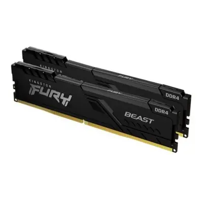 Kingston Fury Beast 16GB Kit (2 x 8GB), DDR4, 3200MHz (PC4-25600), CL16, DIMM Memory