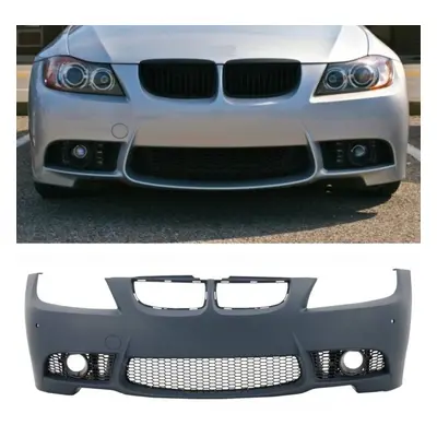 BMW Series E90 E91 Front Bumper M3 Sport Look Style Fog Grilles Saloon Touring