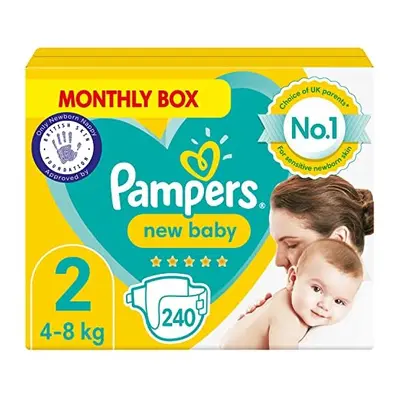 Baby Nappies Size (4-8 kg / lbs), New Baby, Nappies, MONTHLY SAVINGS PACK, Baby Essentials For N