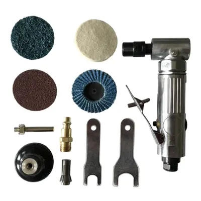 1/4 inch Air Angle Die Grinder Degree Pneumatic Grinding Machine Cut Off Polisher Mill Engraving