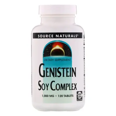 Source Naturals, Genistein Soy Complex, 1,000 mg, Tablets