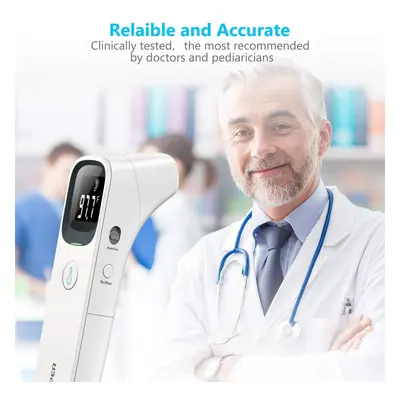 Jumper Medical FR409 Dual-Mode Infrared Contactless Thermometer - Forehead & Ear Detection