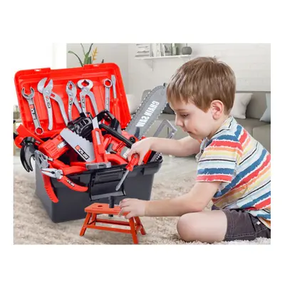 Children Kids Drill Tool Box Set DIY Builders Construction Toy Gifts UK Building