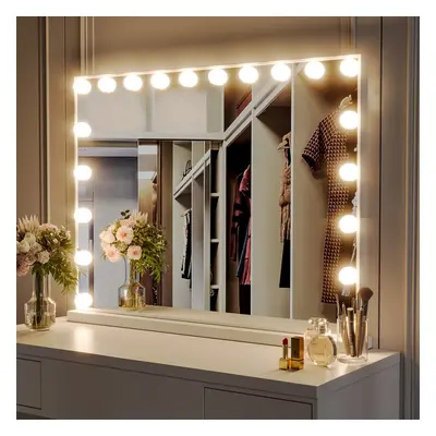 Hollywood Dimmable LED Light Makeup Mirror Tabletop Mirrors