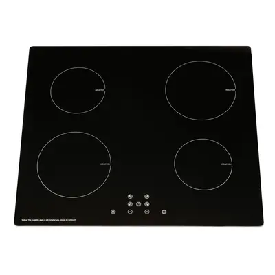 SIA INDH60BL 60cm Black Zone Touch Control Electric Induction Hob & Child Lock