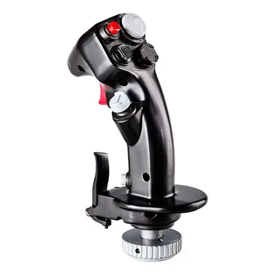 F-16C Viper Hotas Add-On Grip - Versatile Replica Fighter Aircraft Flight Stick for Flight Games