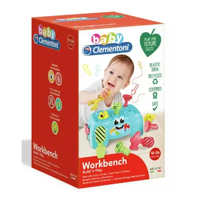 old Baby Clementoni ECO Toy Workbench - baby toys months and over Sustainable Fun for Little Bui