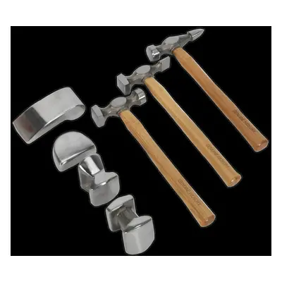 Panel Beating Set 7pc Drop-Forged Hickory Shafts