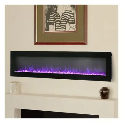 50 Inch Electric Fireplace Flame Colors with Remote Control