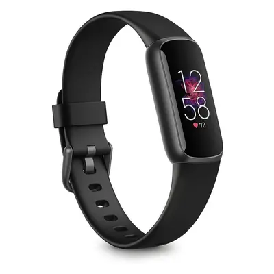 Fitbit Luxe Activity Tracker (Black/Black, FB422BKBK)