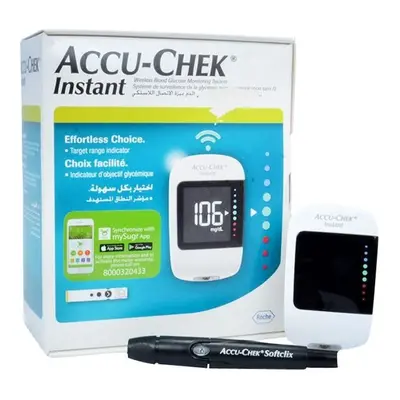 Accu-Chek Instant Kit - Accu-Chek Active Blood Glucose Meter Packs Set