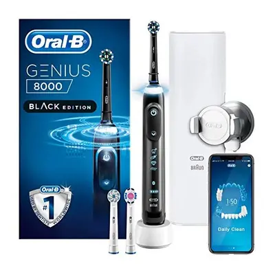 Oral-B Genius Electric Toothbrush with Artifical Intelligence, App Connected Handle, Toothbrush 