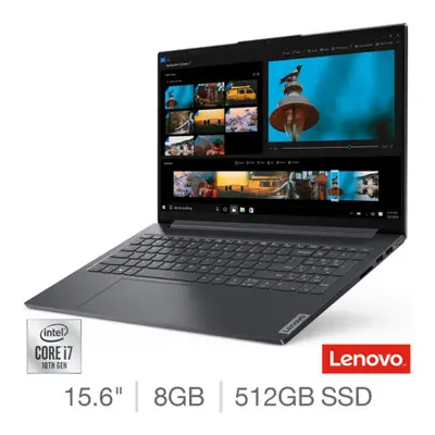 Lenovo Yoga Slim 7, i7, 8GB RAM, 512GB SSD, 15.6" Laptop - 82AA002NUK