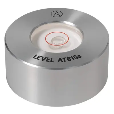 Audio Technica AT615a Precision Aluminum Turntable Bubble Level Aluminum (Silver)