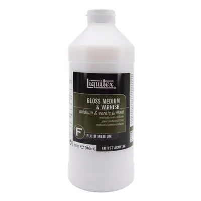 Liquitex Gloss Acrylic Fluid Medium & Varnish-32oz