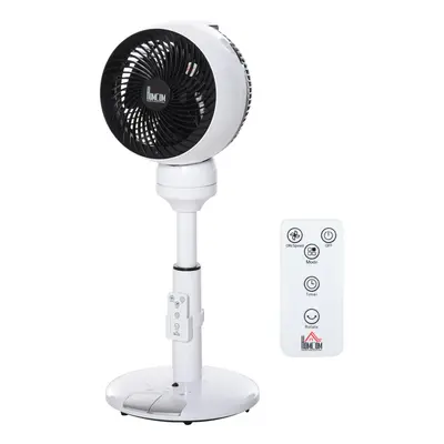 HOMCOM 28" 9-Mode Adjustable Fan With Remote Controller