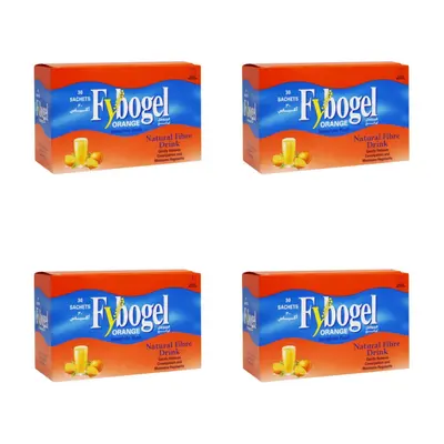 Fybogel Sachets - High-Fiber Drink Supplement for Effective and Gentle Relief of Constipation (P