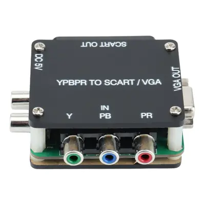 TO RGBS YPBPR to SCART YPBPR TO VGA Component Transcoder Converter Game Console, RGBS to Color D