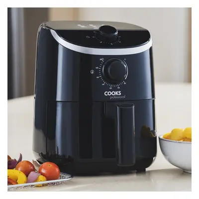 Cooks Professional Air Fryer 2L 900W with Min Timer - 200Â°C - Black