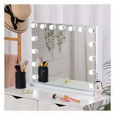 Hollywood LED Vanity Mirror with Bluetooth White