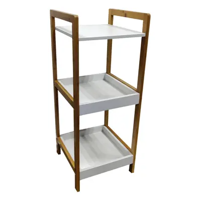 3 Tier Wooden Bookcase Shelving Display Shelf Unit Wood Furniture