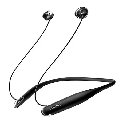 Philips SHB4205 Flite Hyprlite Bluetooth In-Ear Headphones with Mic, Black