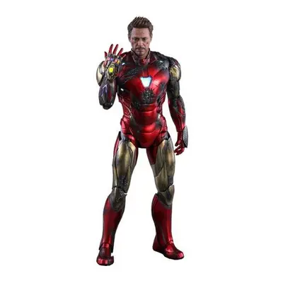 Hot Toys Avengers: Endgame MMS Diecast Action Figure Iron Man Mark LXXXV Battle Damaged Version 