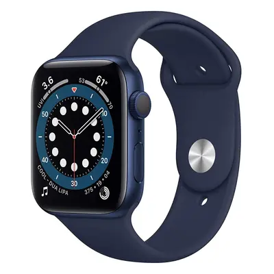 Refurbished Apple Watch Series (GPS, 44mm) - Blue Aluminum Case with Deep Navy Sport Band