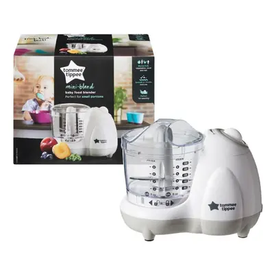 Tommee Tippee Baby Food Blender Mini Blend White Compact Speed 750ml