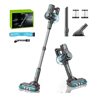 Oraimo Cordless Vacuum Cleaner, 6-in-1 Self-Standing Stick Vacuum Cleaner, Powerful Cordless Vac