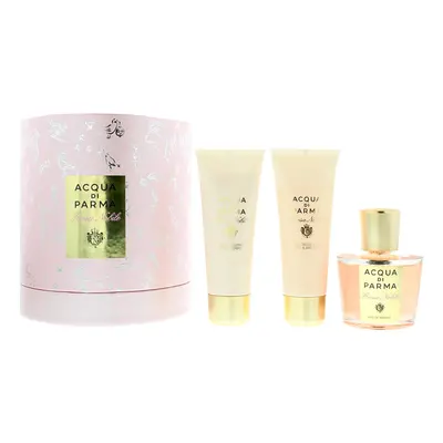 Acqua Di Parma Rosa Nobile Eau de Parfum Pieces Gift Set For Womens (UK)