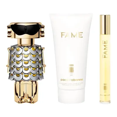 Paco Rabanne Fame Gift Set 80ml EDP 100ml BL 10ml Mini Spray