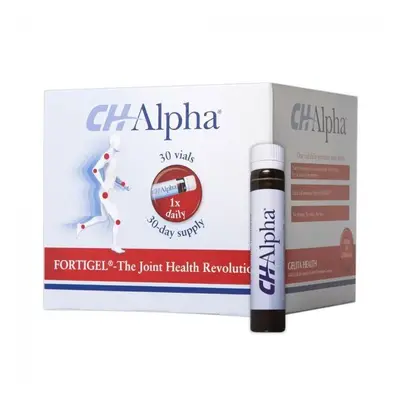 CH-Alpha Drinkable Collagen Peptide Vials- Convenient Pack of Vials Containing Collagen mL, 30's