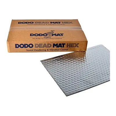 Dodo Mat DEADN Hex sound deadening mat, Sheets, sq.ft (2.8sq.m), car & van sound proofing, vibra