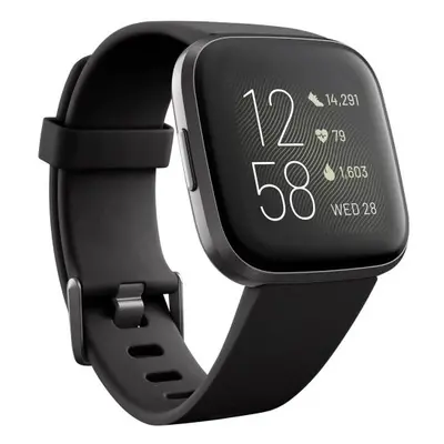 Fitbit Versa Smartwatch (Black Carbon)