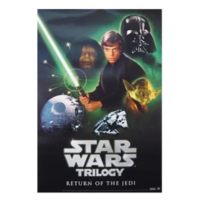 Star Wars Trilogy (Return Of The Jedi Video) (Uv Coated/High Gloss) Original Video/Dvd Ad Poster