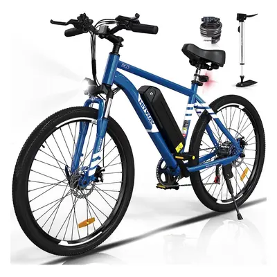 HITWAY E-Bike 26" Electric Bike 36V 11.2Ah Removable Battery,7 Speed, Range 35-90km