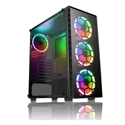 FCS Gaming PC Computer Intel Quad Core i7 8GB RAM 240GB SSD GT WIN