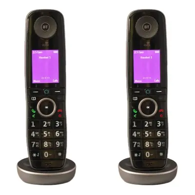 BT Digital Voice Advanced Twin Cordless Home Phone With Alexa Built-In